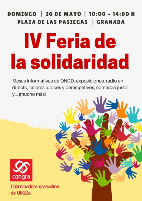 CARTEL FERIA SOLIDARIDAD 2018